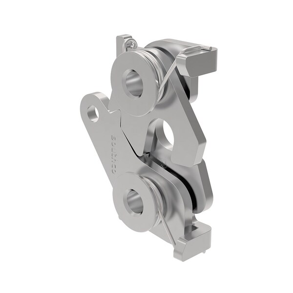 Southco Rotary Push To Close, Medium Size, Bottom, M8 Thread, Stainless Steel, Passivated - R4-20-12-501-20