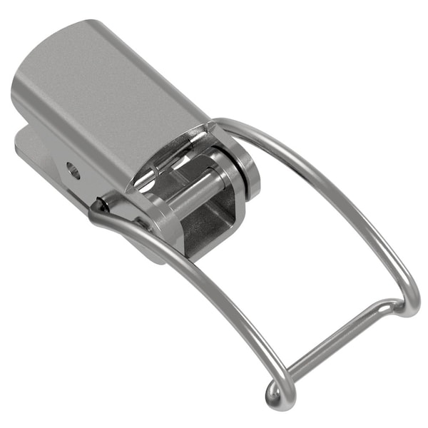Southco Toggle Style Draw Latch, Small Size, Concealed Mount, Steel, Zinc Plate, Bright chromate - TL-20-204-07