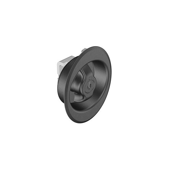 Southco Quarter-Turn Cam Latch, Counter-Clockwise to Latch, Flush Cup Wing Style, Keylocking CH751 - E5-92-315-RR1-10