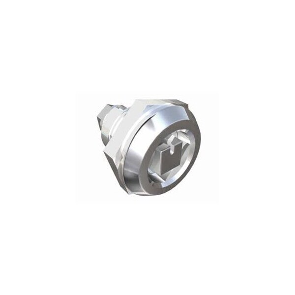 Southco Quarter-Turn Cam Latch, Railway Standard, Without Cam, Sealed, 316 Stainless Steel, Passivated, 0 - E5-6-2227-UU1