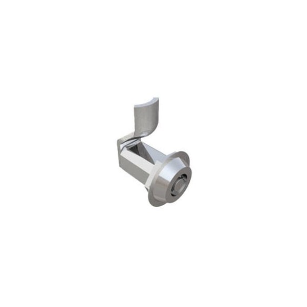 Southco Vise Action, Compression Latch, Large Size, Tubular Key, Zinc Alloy Chrome Plated - E3-125-101