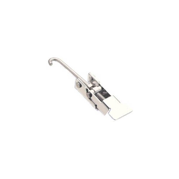 Southco Over-center Draw Latch, Large Size, Without Keeper, Stainless Steel, Passivated, Without vinyl grip - A1-11-702-40