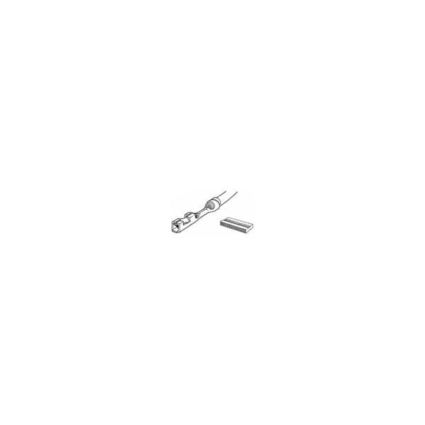 Fci Connector Accessory, 0.036In Min Cable Dia, 0.103In Max Cable Dia, Contact, Brass - 48234-000LF