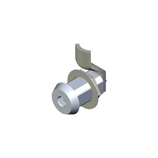 Southco Vise Action, Compression Latch, Large Size, 8 mm Hex Recess, Zinc Alloy Chrome Plated - E3-106-101