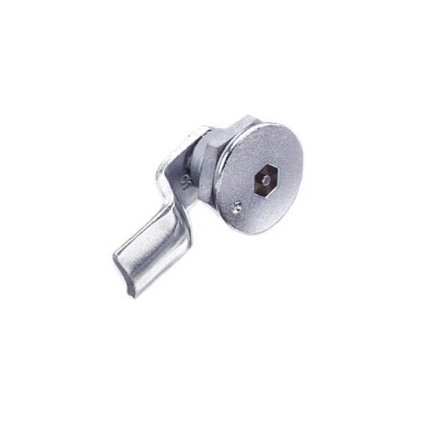Southco Quarter-Turn Cam Latch, Bellcore Electronics, 2mm .08 in Grip, Sealed Zinc Alloy - E5-1-191-021