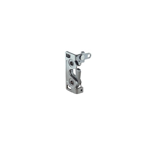 Southco Rotary Push To Close Latch, Large Size, Two Stage, Perpendicular Lever 1/4-20 Thread, Steel - R4-30-31-101-10