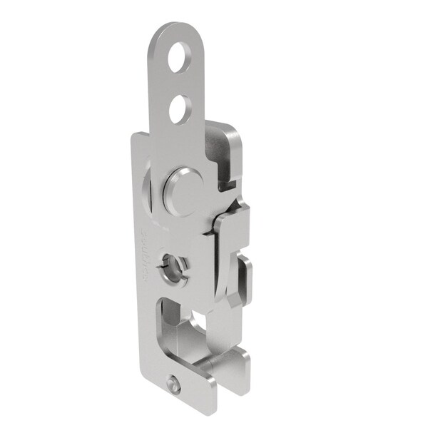 Southco Rotary Push To Close Latch, Small Size, Two Stage, In-Line Lever 1/4-20 Thread, Stainless Steel - R4-10-41-201-20