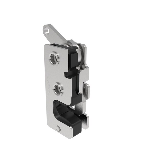 Southco Rotary Push To Close Latch, Small Size, Single Stage, with Integrated Bumper Bottom Trigger - R4-10-22-505-20