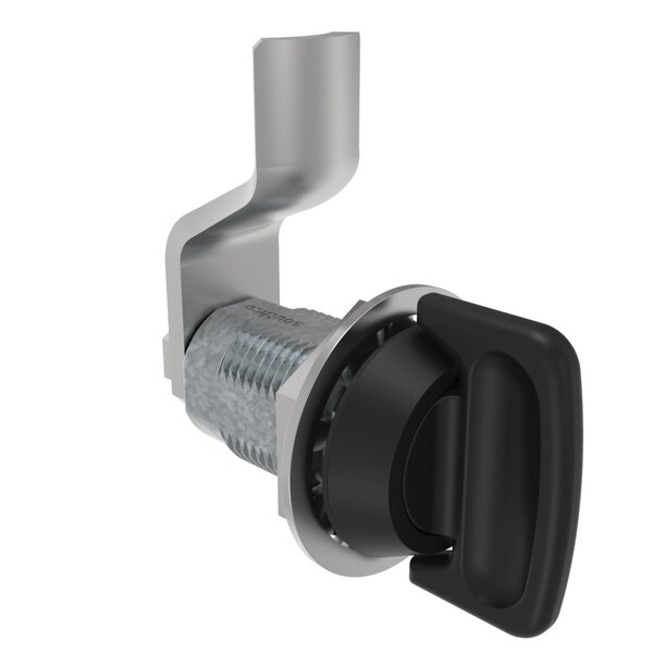 Southco Vise Action, Compression Latch, Large Size, Knob Style, Zinc Alloy Powder Coat, Black - E3-107-005