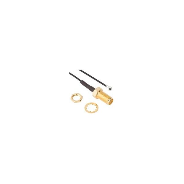 Rf Rf Cable Assemblies Sma Rp Bh Jk-Amc Plg 1.32Mm Cable, 100 M - 336314-13-0100