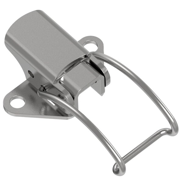 Southco Toggle Style Draw Latch, Small Size, Exposed Mount, Stainless Steel, Passivated - TL-20-104-52