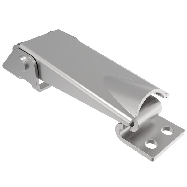 Southco Under-center Draw Latch Large Size, Steel, Zinc Plate, Bright chromate - 91-752-07
