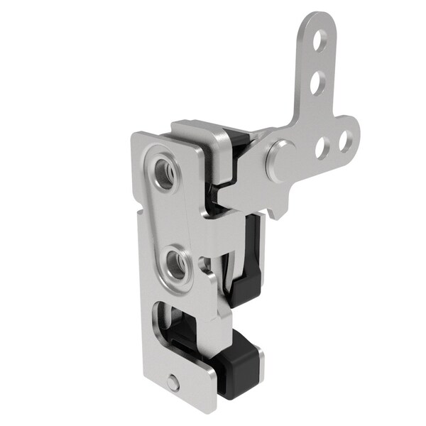Southco Rotary Push To Close Latch, Small Size, Single Stage, with Integrated Bumper 2-Point Trigger - R4-10-12-305-20
