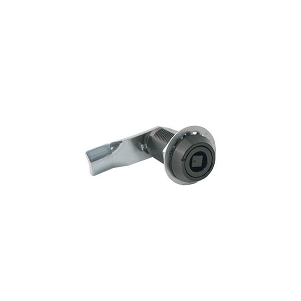 Southco Vise Action, Compression Latch, Large Size, 8 mm Square, Aluminum Alloy Anodized, Black - E3-1010-0559