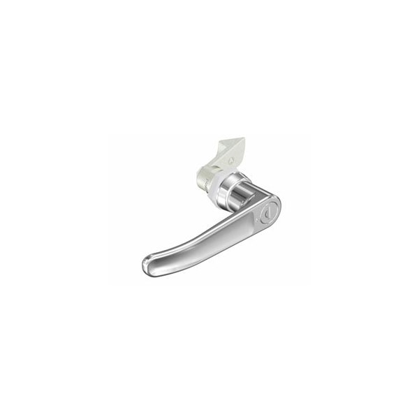 Southco Quarter-Turn Cam Latch, Key Locking Reversible Key L-handle, 23mm .91 in Grip, Not Sealed - E5-9-722-510-13