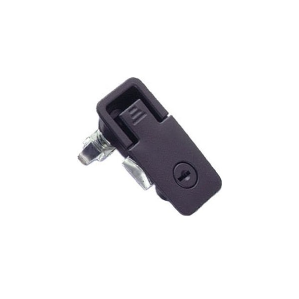 Southco Compression Latch, Lift & Turn, Medium Size, Zinc Alloy, Powder Coat, Black - 62-42-251-3
