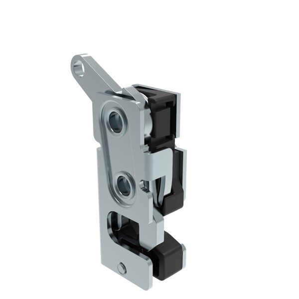 Southco Rotary Push To Close Latch, Small Size, Single Stage, with Integrated Bumper Bottom Trigger - R4-10-10-505-10