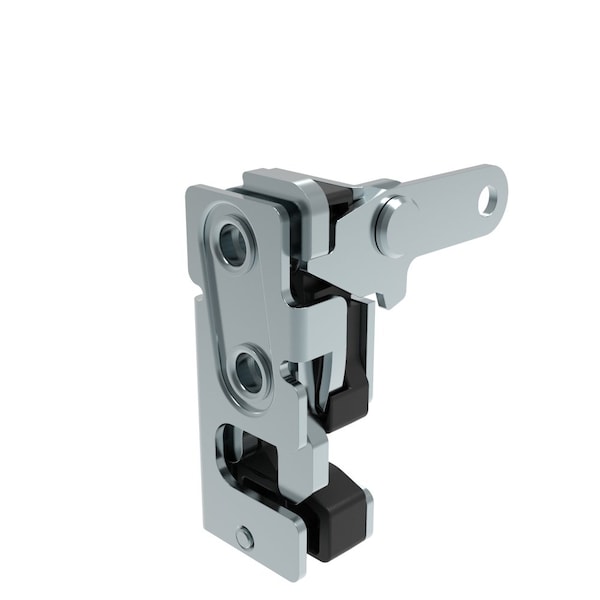 Southco Rotary Push To Close Latch, Small Size, Single Stage, with Integrated Bumper Perpendicular Lever - R4-10-10-105-10