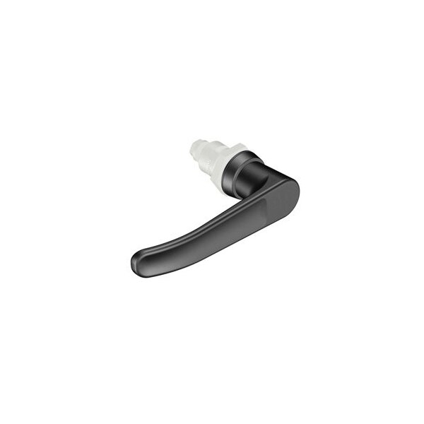 Southco Quarter-Turn Cam Latch, L-handle, Spring-return Actuator, Not Sealed Zinc Alloy, Powder Coat - E5-9-705-TR0