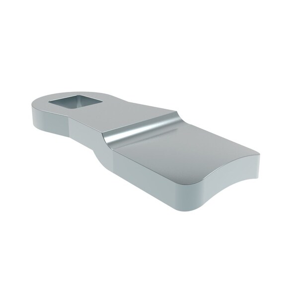 Southco Quarter-Turn Cam Latch Cam, 17.5mm.69 in Grip, Steel, Zinc Plate, Bright chromate - E5-6711
