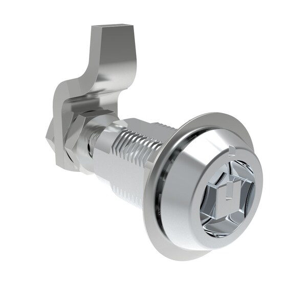 Southco Vise Action  Compression Latch, Large Size, 8 mm Square, Stainless Steel, Passivated, Silver - E3-110-20