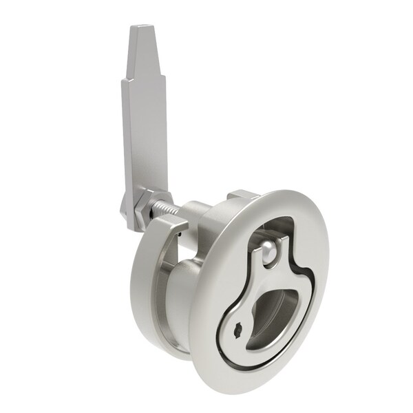 Southco Push-to-Close Latch, Large Size, Key Locking, 12 - 22.5mm .475 - . 885 in Door thickness - M1-25-82-68