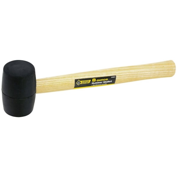 Steel Grip Rubber Mallet 8 Oz - 2258622
