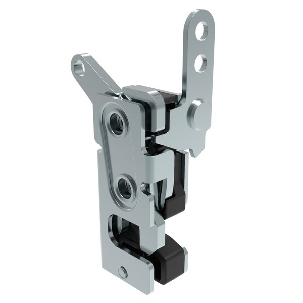 Southco Rotary Push To Close Latch, Small Size, Single Stage, with Integrated Bumper Dual Trigger - R4-10-12-705-10