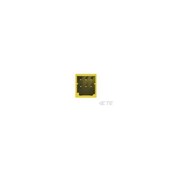 Te Connectivity DYNAMIC 1200D HDR ASSY V 6P Y YLW GOLD - 4-1939261-3