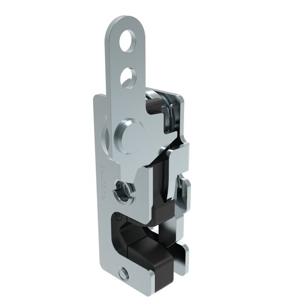 Southco Rotary Push To Close Latch, Small Size, Single Stage, with Integrated Bumper In-Line Lever - R4-10-22-205-10