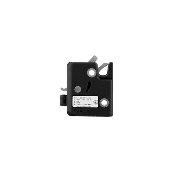 Southco Electronic Rotary Push-to-Close Latch, Auto Relock, 12 volts, With Latch Status Microswitch - R4-EM-83-330