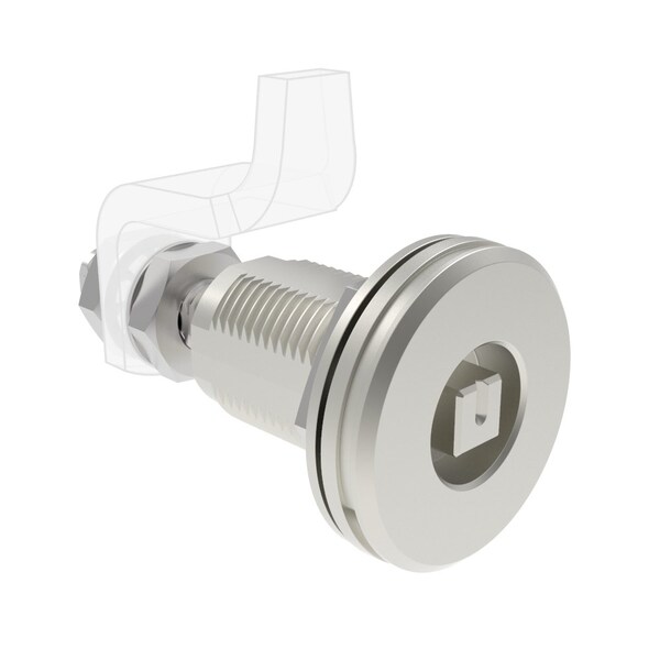 Southco VISE ACTION Compression Latch, Large Size, 8 mm Square, Stainless Steel, Electropolished - E3-A110-02