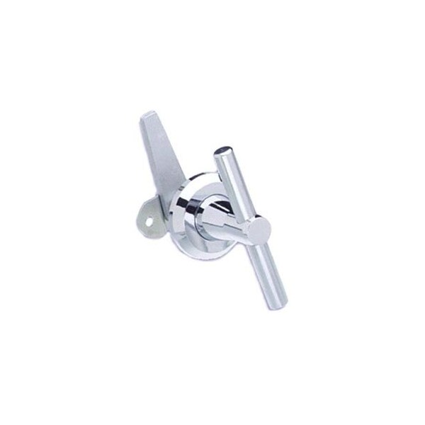 Southco Cam Latch, Large Size, Three Point, Straight Cam, Zinc Alloy, Chrome Plated - 68-70-302-20