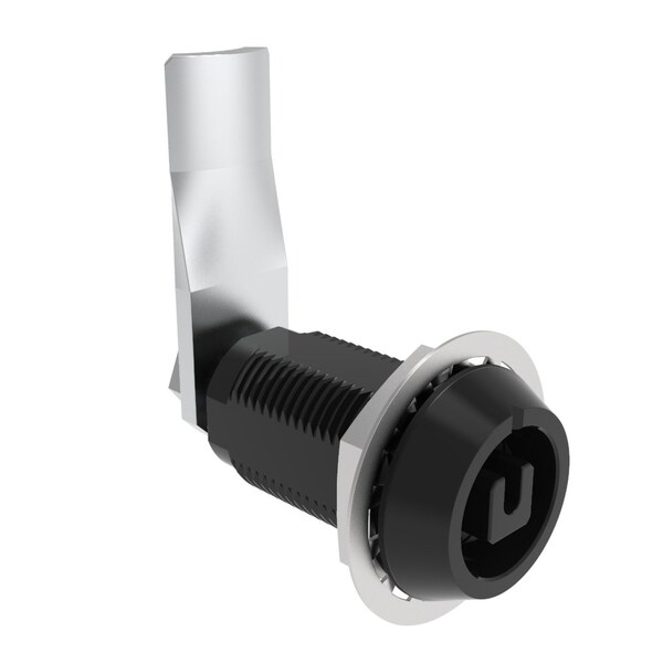 Southco Vise Action, Compression Latch, Large Size, 8 mm Square, Aluminum Alloy Anodized, Black - E3-1010-0959