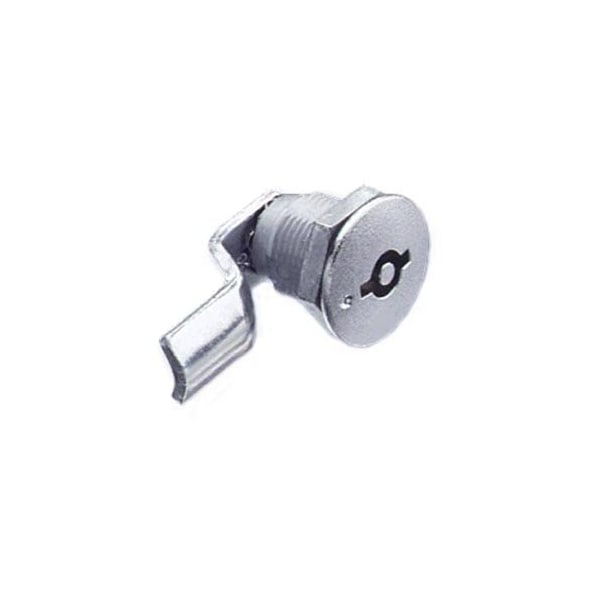 Southco Quarter-Turn Cam Latch, 5 mm Double Bitted Recess, 12mm .47 in Grip, Not Sealed Zinc Alloy - E5-2-071-030