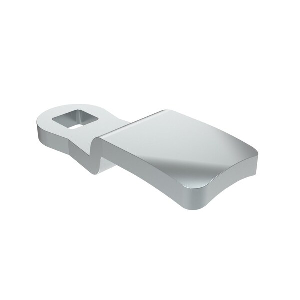 Southco Quarter-Turn Cam Latch Cam, 12mm .47 in Grip, Steel, Zinc Plate, Bright chromate - E5-6107