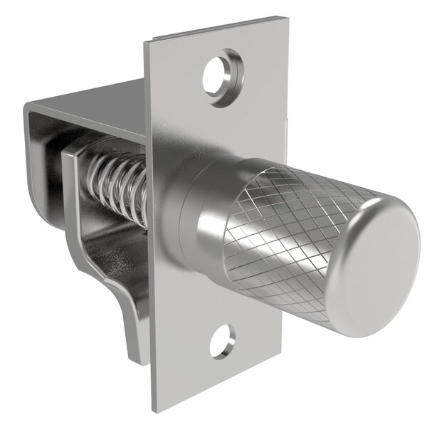Southco Compression Latch, Adjustable Grip, Knurled Head, 3.2 - 19mm .13 - .75 in Grip Steel - 14-10-11-11