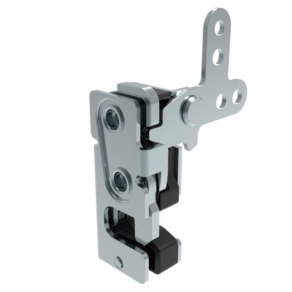 Southco Rotary Push To Close Latch, Small Size, Two Stage, with Integrated Bumper 2-Point Lever - R4-10-30-305-10