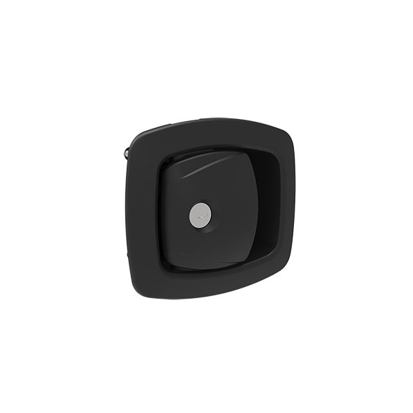 Southco Push To Close Latch, CH 751 Key 2 Keys Included, Zinc Alloy, Powder Coat, Black - R3-20-350-50