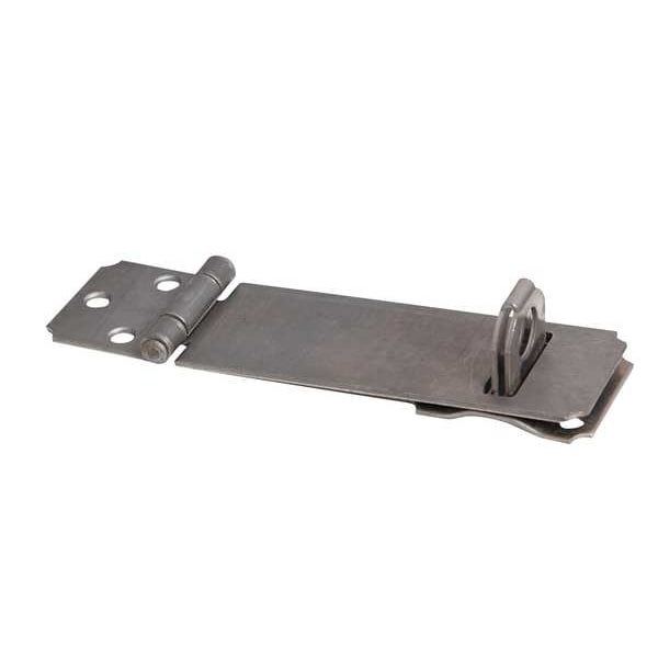 Zoro Select Safety Hasp, Steel, 3-1/2 In. L - 4PE34