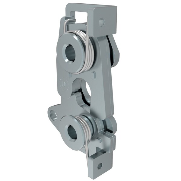 Southco Rotary Push To Close Latch, Large Size, Two Stage, In-Line Lever 6.7 mm Through Hole, Steel - R4-30-30-501-10