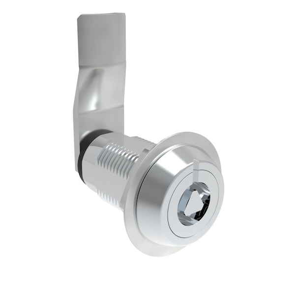 Southco Vise Action, Compression Latch, Large Size, 7 mm Triangle Recess, Zinc Alloy Chrome Plated - E3-123-071
