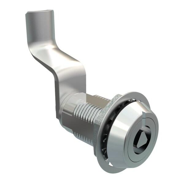 Southco Vise Action, Compression Latch, Large Size, 7 mm Triangle Recess, Zinc Alloy Chrome Plated - E3-103-191