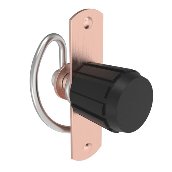 Southco Compression Latch, Self-Adjusting, Knob Style, Rivet / Screw thru hole Installation - 57-30-402-50