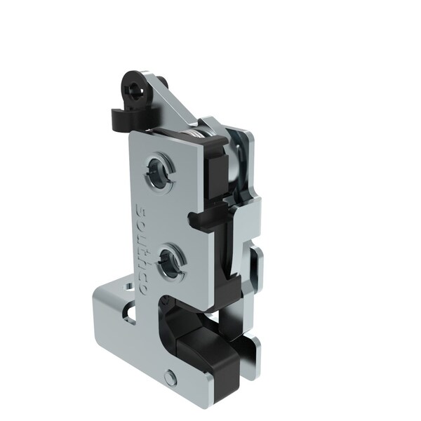 Southco Rotary Push To Close Latch, Small Size, Two Stage, with Integrated Bumper Bottom Trigger - R4-10-41-506-10
