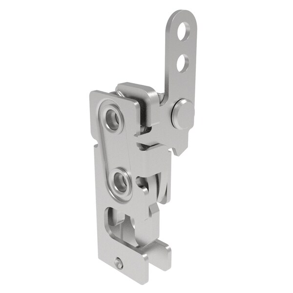 Southco Rotary Push To Close Latch, Small Size, Two Stage, In-Line Lever M6 Thread, Stainless Steel - R4-10-32-201-20