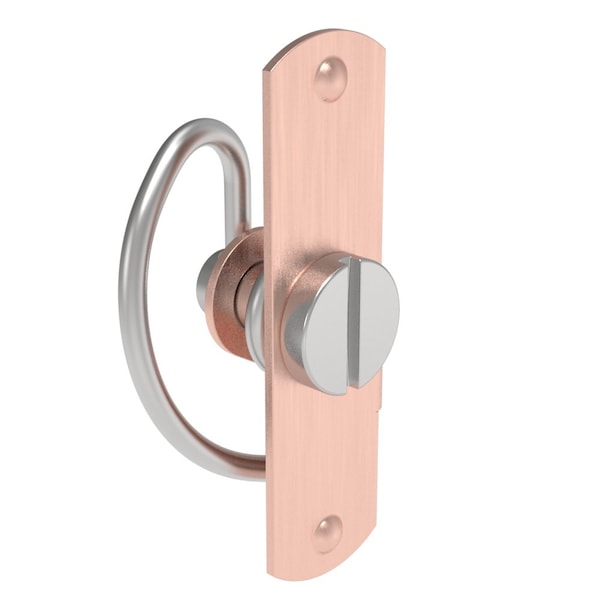 Southco Compression Latch, Self-Adjusting, Slotted Head, Rivet / Screw thru hole Installation - 57-30-102-50