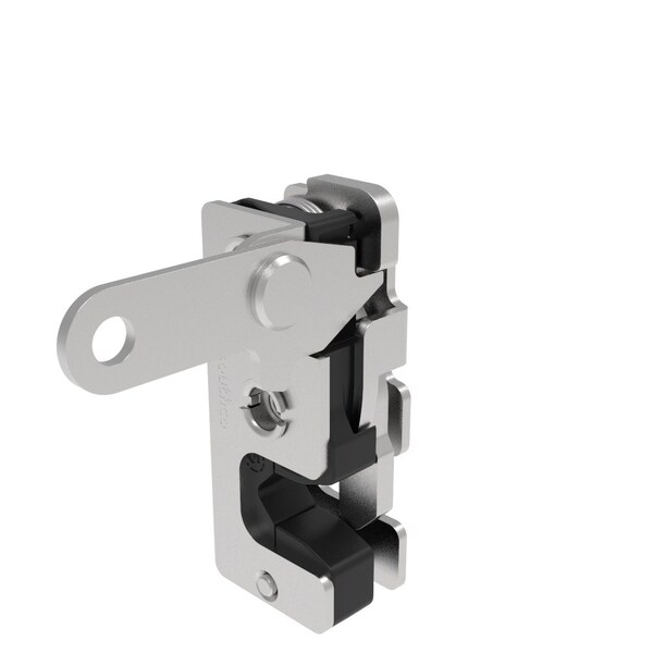 Southco Rotary Push To Close Latch, Small Size, Two Stage, with Integrated Bumper Perpendicular Trigger - R4-10-42-105-20