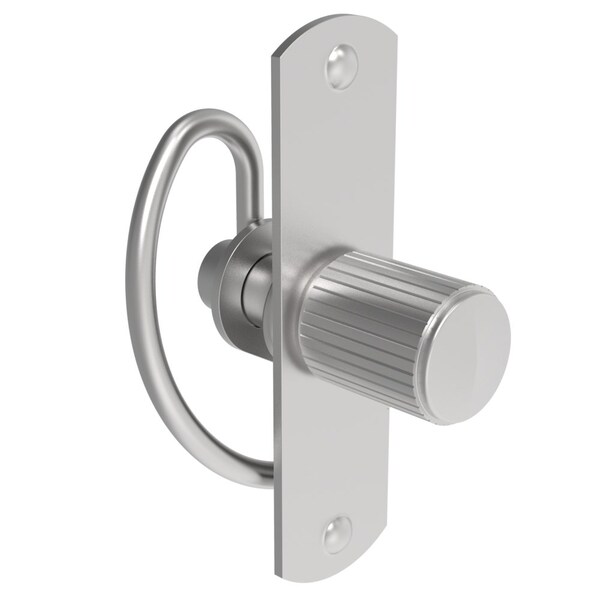 Southco Compression Latch, Self-Adjusting, Knurled Knob, Rivet / Screw thru hole Installation - 57-10-202-40