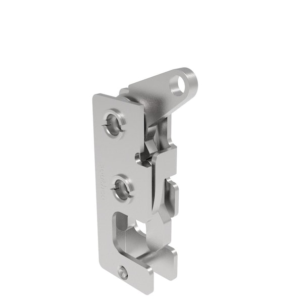 Southco Rotary Push To Close Latch, Small Size, Single Stage, Top Trigger M6 Thread, Stainless Steel - R4-10-22-601-20